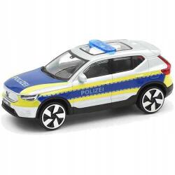  Macheta auto politie Volvo EX40 2022 Polizei scara 1: 43 multicolor (JPT)