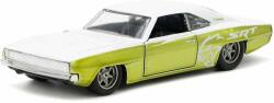  Macheta auto Dodge Charger 1968 verde alb Pink Slips Jada scara 1: 32 (JPT)