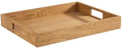 APS Tava de servire APS 761 din lemn de stejar, 45 x 35 cm, cu 2 manere (8569170) Tava