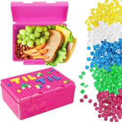 Wessper Lunchbox Wessper TIL TIL, capacitate 1.27L, BPA liber, roz (94823947)