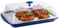 APS Set Servire APS cu Hauba Tava din Otel Inoxidabil, 2 Racitoare, Dimensiuni 43x29x14 cm (51971683) Tava