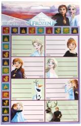  Disney Jégvarázs Forever füzetcímke matricával 16 db-os