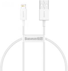 Baseus USB Lightning Töltő/adat Fehér 2m CALYS-C02 (CALYS-C02)