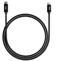 YENKEE YCU C101 BK USB-C - USB-C Adat-, és Töltő kábel (35055946) (35055946)