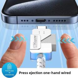 PremiumCord USB 2.0 - 2.0 Type C Átalakító Fehér 2m ku31co2 (ku31co2)