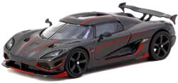 Tarmac Model de colecție Tarmac Contemporary: Automobile - Koenigsegg Agera RS (Black Carbon Fiber/Red Accents) (TCT64GTL005BCF)