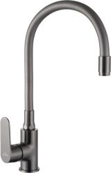 INVENA JOGA PLUS konyhai csaptelep, flexibilis kifolyócsővel, grafit BZ-32-P24-L (BZ-32-P24-L)