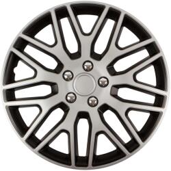 Versaco 4 darabos keréktárcsa sapkakészlet DAKAR 17" modell - SILVER & BLACK (08112829)