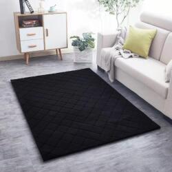 Heinner COVOR BLANITA LAVI 160X230 CM BLACK (HR-LAVIRUG160-BLK) - evelise Covor