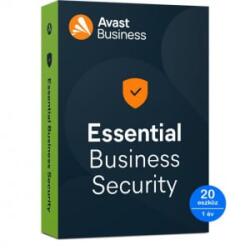 Avast Essential Business Security - 20 eszköz / 1 év elektronikus licenc (AVESSBUSSEC1Y20 ESD) (AVESSBUSSEC1Y20 ESD) - aqua