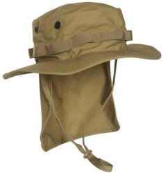 Mil-Tec Pălărie Mil-Tec British R/S Boonie with Neck Flap - Coyote