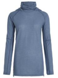 icebreaker Merino 400 RealFleece Grid Blackridge Hooded Pullover Women Hanorac DAWN XS