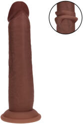 RealRock - dildo realist cu densitate dublă (maro) - 20, 5 cm (8714273029676) Dildo