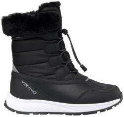 Viking Outdoor Footwear Equip Warm WP Zip Black/Granite Mărime încălțăminte (EU): 30 / Culoare: negru/gri (3-93610-233-30)