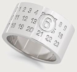 MM6 Maison Margiela inel pentru femei din alamă 9BY2-AKDZ5A_SLV (SM7UQ0107.P8601)