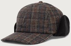 Kangol șapcă pentru bărbați cu lână PLAID EARFLAPS BASEBALL 9BY2-CAMZPK_90X (K5509.GM053)
