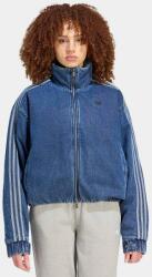 adidas Originals geacă de tranziție pentru femei din denim Firebird 9BY2-KUDZFC_55J (KT4232)
