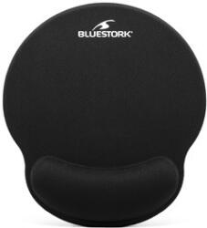 Bluestork Egérpad - BS-PAD-ERGO (250x225x22mm, fekete) (BS-PAD-ERGO) - itbay