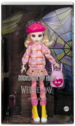 Monster High Papusa Monster High X, Wednesday Enid Sinclair, HXJ05 Papusa