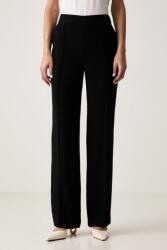 Luisa Spagnoli pantaloni de costum pentru femei cu acetat Ory 9BY2-SPDYU1_99X (543723)