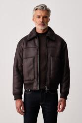 Armani Exchange geacă de tranziție pentru bărbați din imitație de piele 9BY2-KUMZH4_88X (XM003323.AF28562)