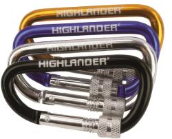 Highlander Screwgate karabiner 24 db (2872815)