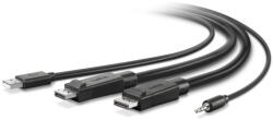  Kvm Dual Displayport Cable Set For F1dn104w-3ea/ 3.0m Taa (f1d9020b10t)