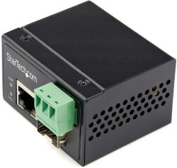  Industrial Fiber To Ethernet Converter 100mbps Sfp To Rj45 (imc100msfp)