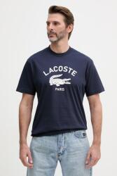 Lacoste t-shirt férfi pamut - sötétkék S - answear - 18 990 Ft