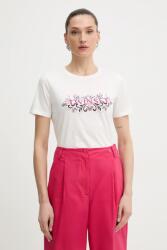 Twinset t-shirt - bézs S - answear - 25 990 Ft