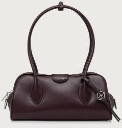 Calvin Klein baguette táska női műbőr - burgundia Univerzális méret
