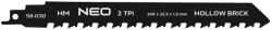 NEO TOOLS Orrfűrészlap, HM, 240x23x1.5mm, 2TPI (58-030) - storeplace