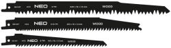 NEO TOOLS Orrfűrészlap készlet, HCS, 3db (58-047) - storeplace