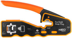 NEO TOOLS Kábelcsupaszító fogó RJ45 csatlakozókhoz, 135mm (01-564) - storeplace