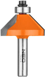 NEO TOOLS Felsőmaró kés, él-letörő 35.5x15.9mm, 8mm (56-218) - storeplace