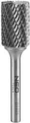 NEO TOOLS Keményfém marófej, turbómaró, B, hengeres, frontélezéssel, 16x25mm, szár méret 6x45mm (55-359) - storeplace