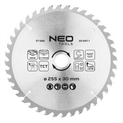 NEO TOOLS Körfűrészlap keményfém fogakkal, 255x30mm, 40 fog (57-686) - storeplace