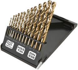 NEO TOOLS Csigafúró készlet HSS Titán bevonattal 1.5-6.5mm (57-198)