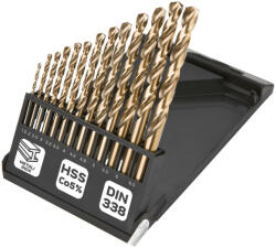 NEO TOOLS Csigafúró készlet HSS-Cobalt, 1.5-6.5mm (57-088)