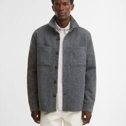 Barbour Marltown Tailored Wool Blend Overshirt - Grey - XXXL