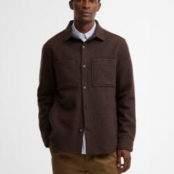 Barbour Marltown Tailored Wool Blend Overshirt - Brown - M