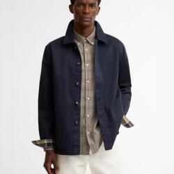 Barbour Yorklane Twill Overshirt - Navy - S