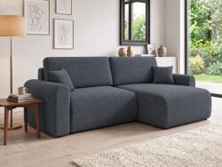  Canapea extensibila reversibila L NORDEN PAROS 250x140 cm, gri inchis