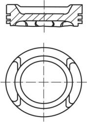 MAHLE dugattyú MAHLE 229 18 00 for MAN, DETROIT DIESEL (229 18 00)