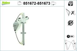 VALEO ablakemelő VALEO 851672 for HONDA (851672)