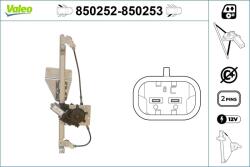 VALEO ablakemelő VALEO 850253 for MERCEDES-BENZ (850253)