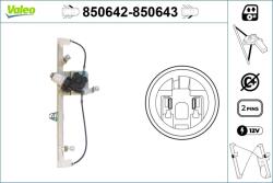 VALEO ablakemelő VALEO 850643 for RENAULT (850643)