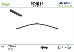 Valeo törlőlapát VALEO 574614 for FORD, BMW, VW, MINI, … (574614)