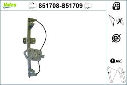 VALEO ablakemelő VALEO 851709 for RENAULT, DACIA (851709)