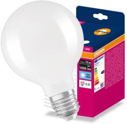 OSRAM LED izzó E27 gömb 7.5W = 75W 1055lm 4000K semleges fehér 300° Filament VALUE Osram (4099854570308)